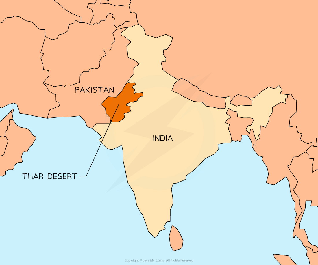 location-of-thar-desert