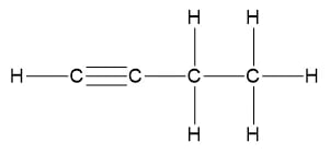 but-1-yne-displayed