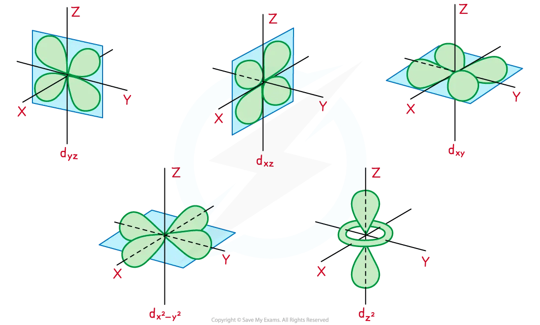 the-five-d-orbitals