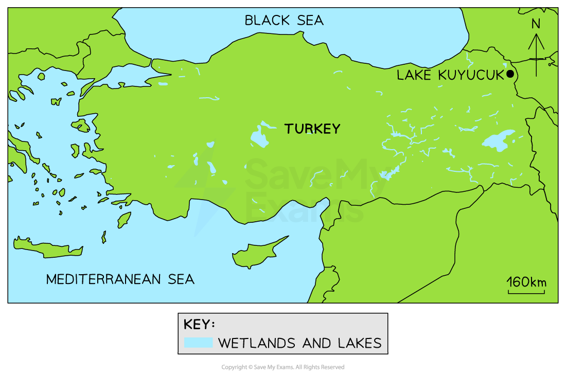 wetlands-turkey-map